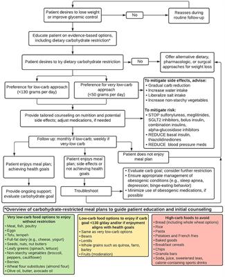 A Pragmatic Approach to Translating Low- and Very Low-Carbohydrate Diets Into Clinical Practice for Patients With Obesity and Type 2 Diabetes